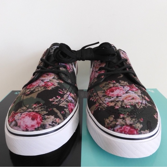 NIKE SB ZOOM STEFAN JANOSKI PR "DIGI FLORAL" MULTI COLOR-BLACK SZ 11.5 - Picture 7 of 12